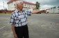 Nikolay K. pointing out the location where the Jews were gathered before the shooting. ©Sabine Mirlesse/Yahad - In Unum