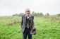 Iuri H., born in 1929, at the burial and execution site of about 118 Jews murdered in Miliieve during the first days anarchy before the Romanians occupied the village. ©Les Kasyanov/Yahad - In Unum.