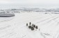 Aerial view at the execution site in Zahaitsi. Back then it was a field. There are two mass graves at this site. ©Les Kasyanov/Yahad – In Unum