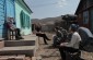 The Yahad team interviewing Zinaida B. at her house. ©Markel Redondon/Yahad – In Unum