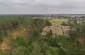 An aerial photo of the execution sites. One is located close to the cemetery, another one a little bit further, where the clearing is. ©Les Kasyanov/Yahad – In Unum