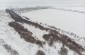 Vista de dron en el lugar de la ejecución en Zahaitsi, una antigua cantera de piedra. ©Les Kasyanov/Yahad - In Unum