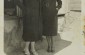 Kretinga, Lithuania, Ben Zion Bernstein as a soldier during a visit, his sister Rivka to his right, May 26, 1939 © Yad Vashem