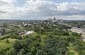 Drone view of the territory of the former Jewish cemetery. ©Les Kasyanov/Yahad – In Unum