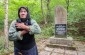 The memorial in the forest to c. 2,500 Jews from Horodenka and Jewish refugees from Hungary were murdered on December 4-5, 1941.©Les Kasyanov/Yahad - In Unum.