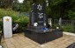 The monument at the cemetery where the bodies of the 75 Jewish victims were partially reburied after the war. ©Cristian Monterroso/Yahad - In Unum