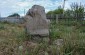 Some of the remaining tombstones at the Jewish cemetery in Andrushivka. ©Les Kasyanov/Yahad – In Unum