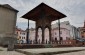 The bima of the old synagogue, located on Zydowska Street. © Michal Chojak/Yahad-In Unum