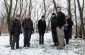 Ivan Z., born in 1928, with the Yahad team at the execution site in Dzhulynka. ©David Merlin-Dufey/Yahad - In Unum