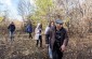 The Yahad-In Unum team with a local witness. © Les Kasyanov/Yahad-In Unum.