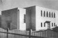 The New Synagogue in Broshniv, built by Adam Appenzeller in the “Palestinian” architectural style. Published in Chwila, Illustrated Supplement, 1932. Photographer unknown. Sources: wikimedia, public domain