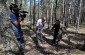 During the interview at the execution site © Ellénore Gobry/Yahad-In Unum