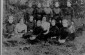 © Mona Oren - Yahad-In Unum Outdoor portrait of students and a teacher of the first ORT [Organization for Rehabilitation Through Training] Professional (trade) school in the city: young women in a tree-filled yard. 1903 © From the Archives of the YIVO Institute for Jewish Research