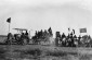 The Jewish farmers of the Fraydorf colony during the defile on May 1st, 1926 ©Public domain, Wikipedia