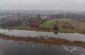 A drone view at the cemetery of Vovcha Hora, located on the southern banks of the Buh River. ©Les Kasyanov/Yahad-In Unum